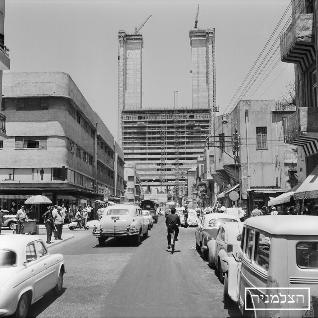 מגדל שלום בבנייה - ויסנשטין רודי (שמעון)