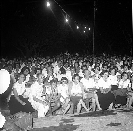 קהל במופע - פרלמוטר דוד