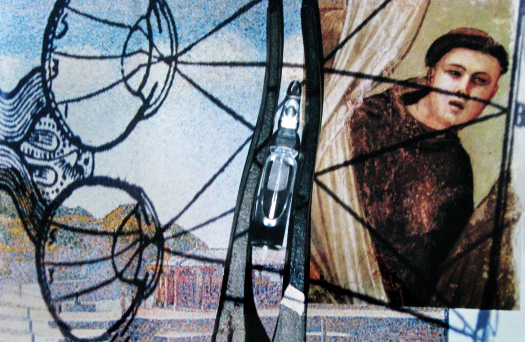 בקבוקית- אמפולה, נזיר ועיניים - בן יעקב ברקת