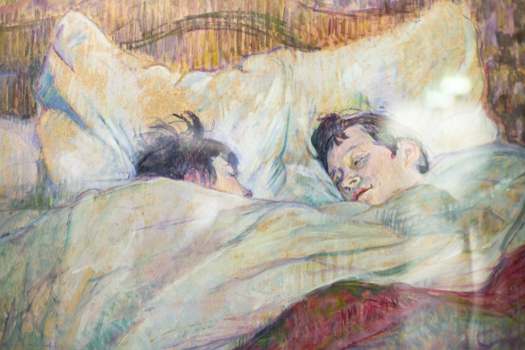 In Bed (Henri de Toulouse-Lautrec, ca. 1892) - ברגר יוסי