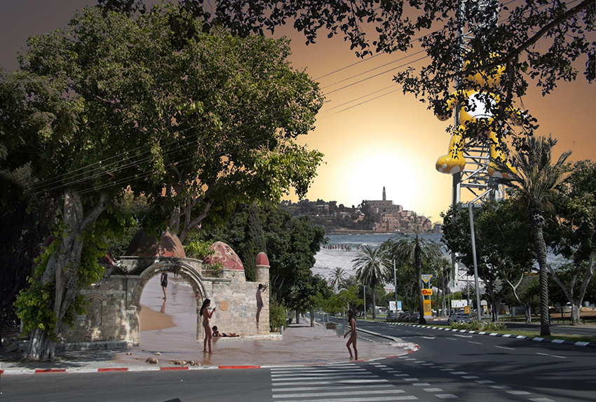 גלויה מתל אביב - וייס הינדה