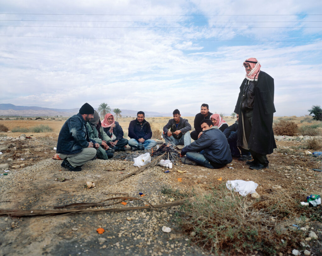 בדואים, מעבר אלנבי, גבול ירדן - ישראל יעקב