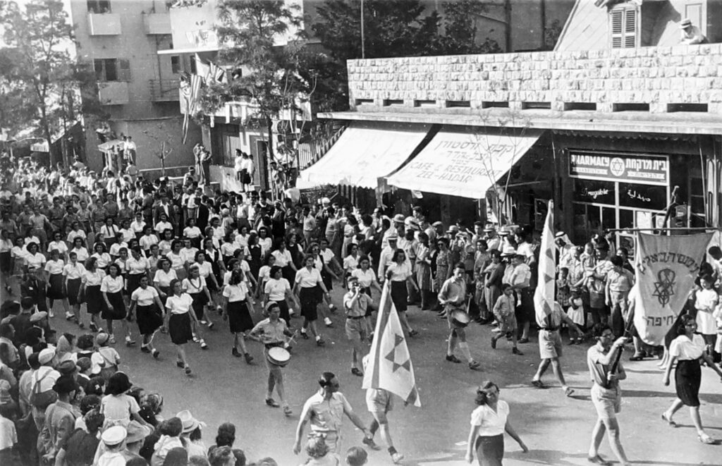 מצעד הניצחון בתום מלחמת העולם השנייה - צוקרמן מנחם