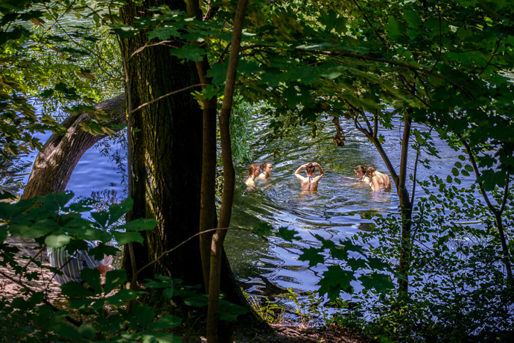 המתרחצות - וידל יורם