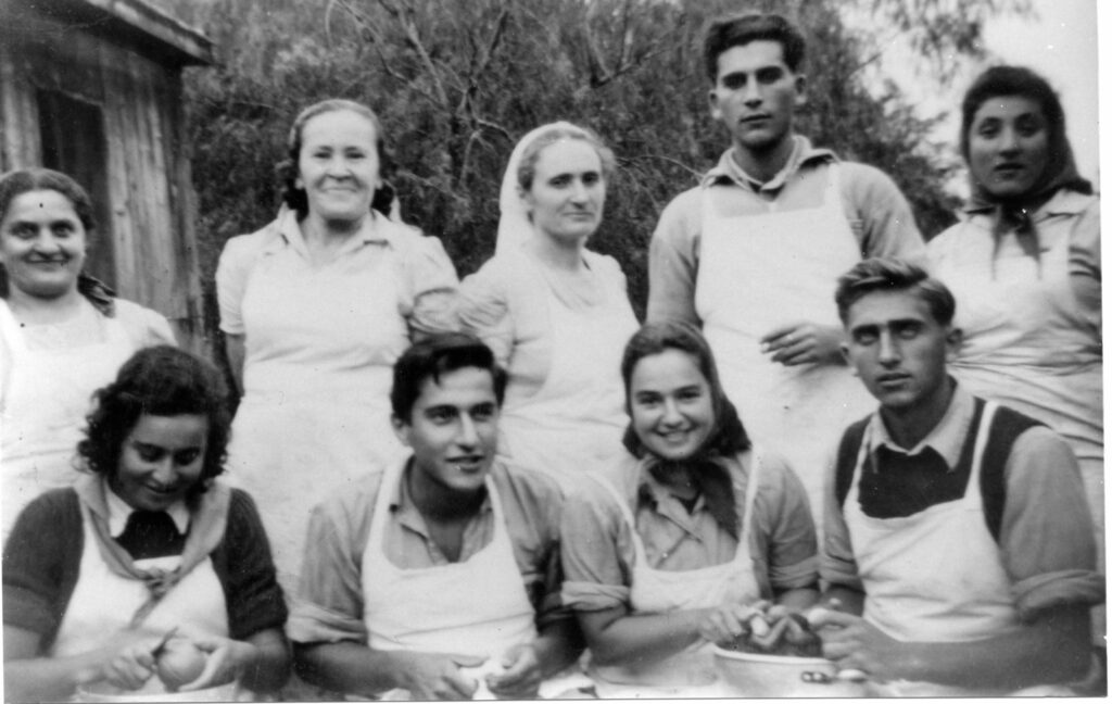 טירונים במטבח ובפעוטון - עילם גרוס עתידה