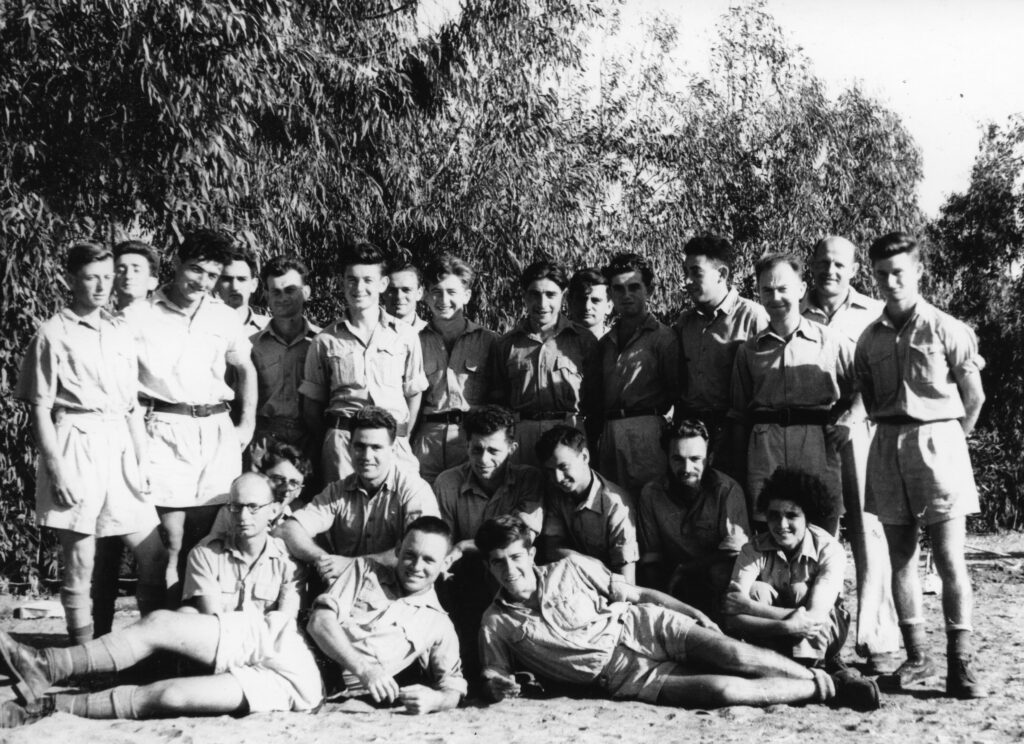 קורס מכי"ם של פלוגה ב' -תמונה קבוצתית - לוטן יואל (יולק)