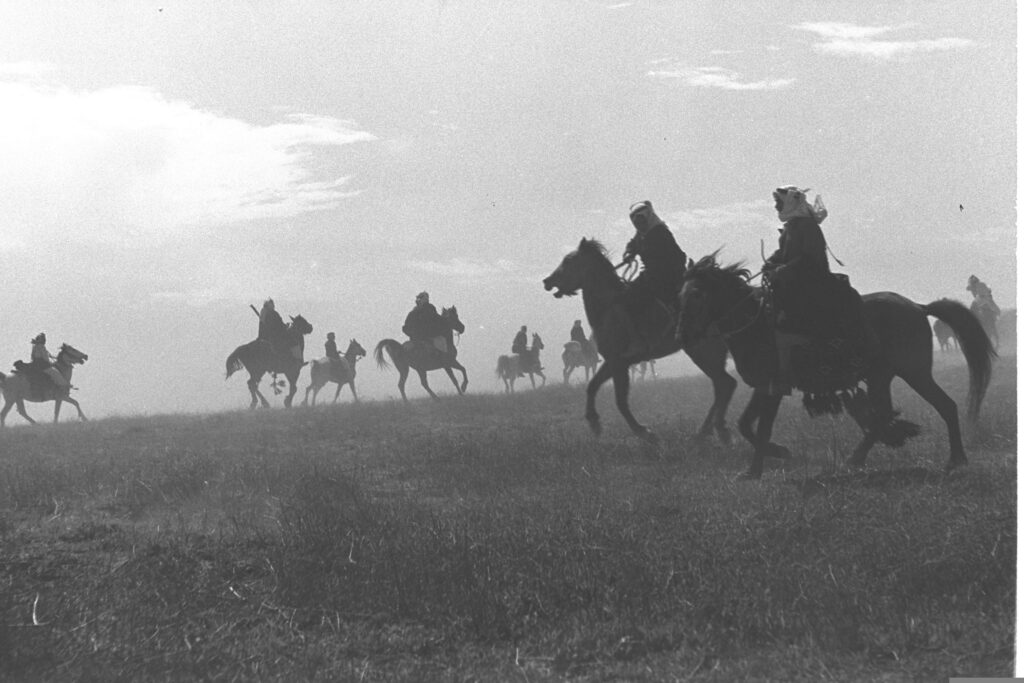 רוכבי סוסים בדואים - אלדן דוד