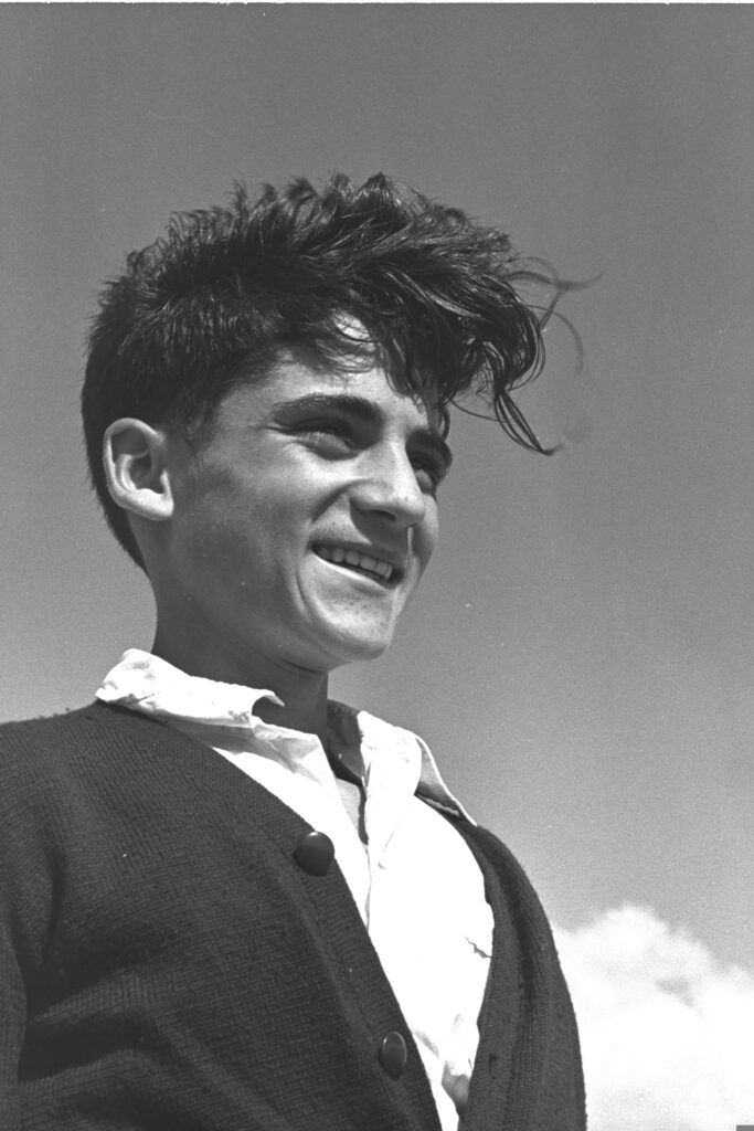 נער מלוב אשר הגיע לארץ בעליית הנוער - אלדן דוד