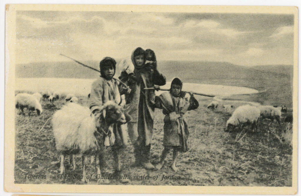 רועי צאן בשפך הירדן מצפון לכינרת - בהלול נחמן