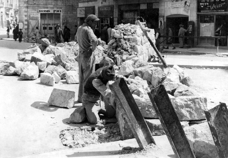 מחסומים בירושלים - איזנשטרק יהודה