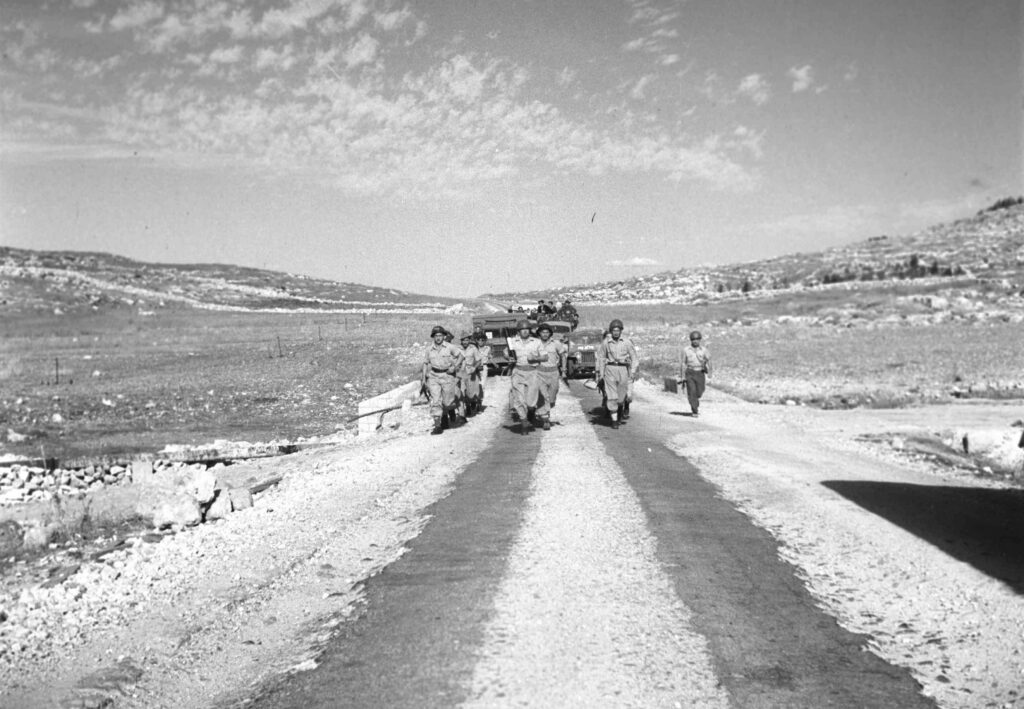 פתיחת כביש הגבורה (עוקף לטרון) - כרמי בוריס