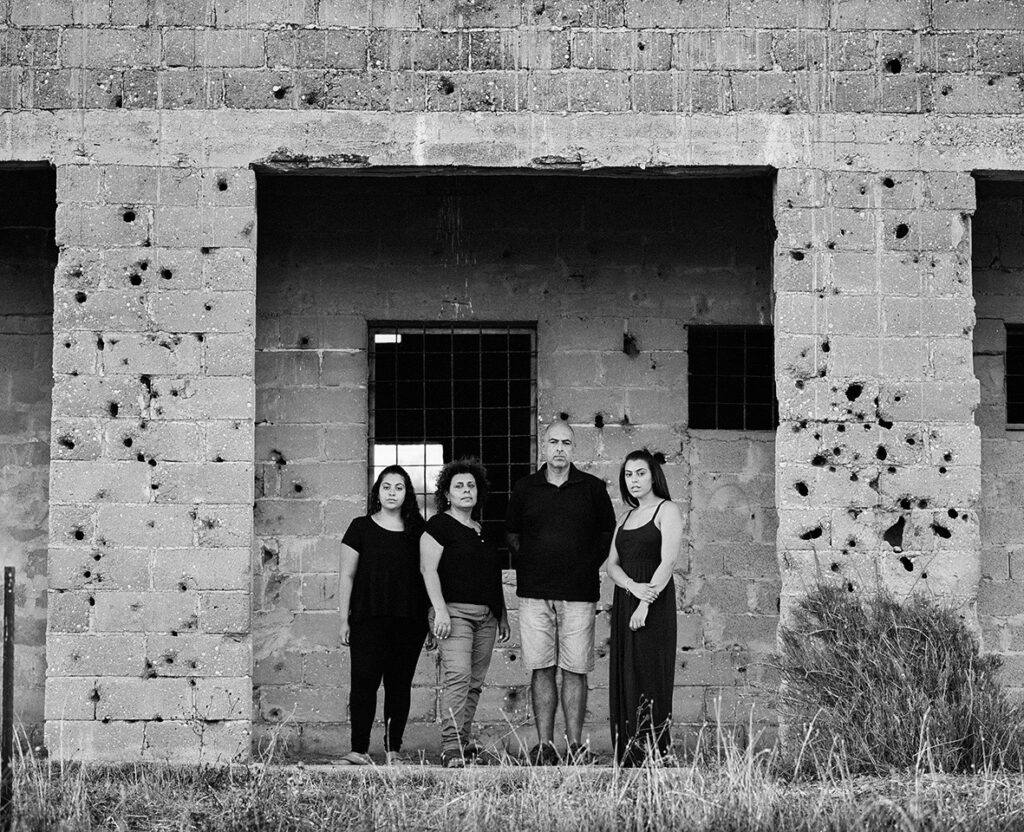 משפחת ניסים. חאן תורכי מחורר בירי, ממלחמת העצמאות, בית דראס - חן יובל