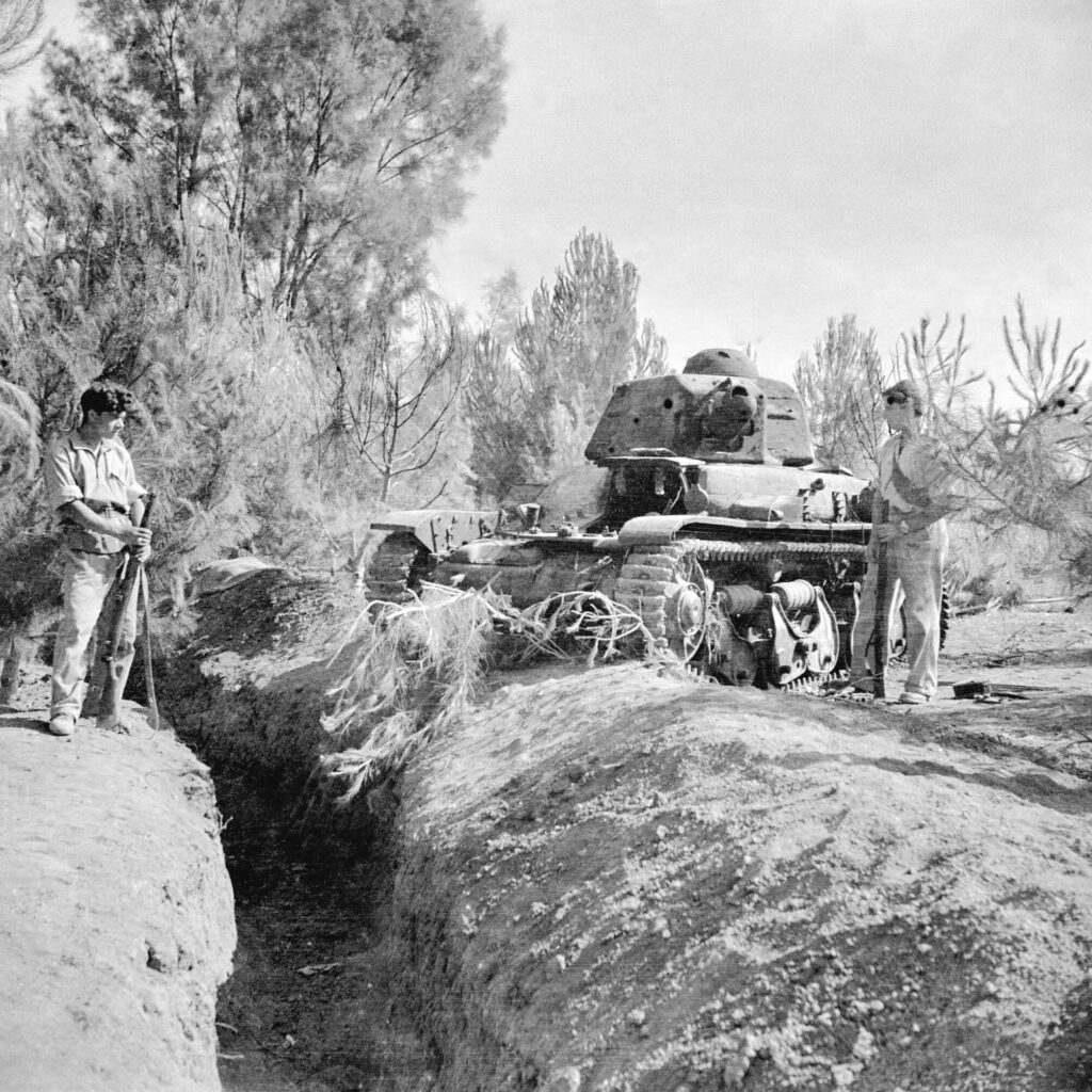 טנק סורי, שחדר לקבוצת דגניה ב' ונפגע מאש המגינים - גולדמן פאול