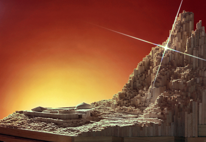 מודל מרכז דתי עולמי למרגלות הר סיני – 3 דתות - גרוס משה