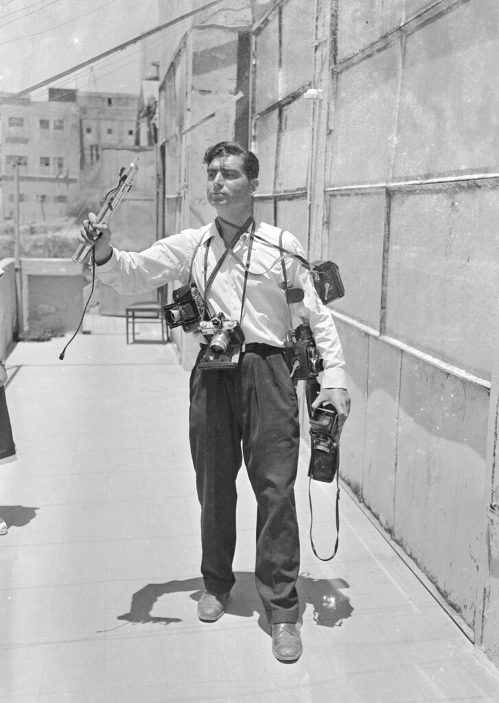 צולם על ידי פאול גולדמן, 1948, באדיבות מוז"א, מוזיאון ארץ ישראל, תל אביב.