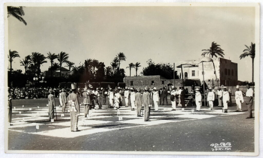 כינוס משחקי הפועל הראשון, משחק שחמט שדה - קפלנסקי משה ופייבל - פוטו פלסטיקה