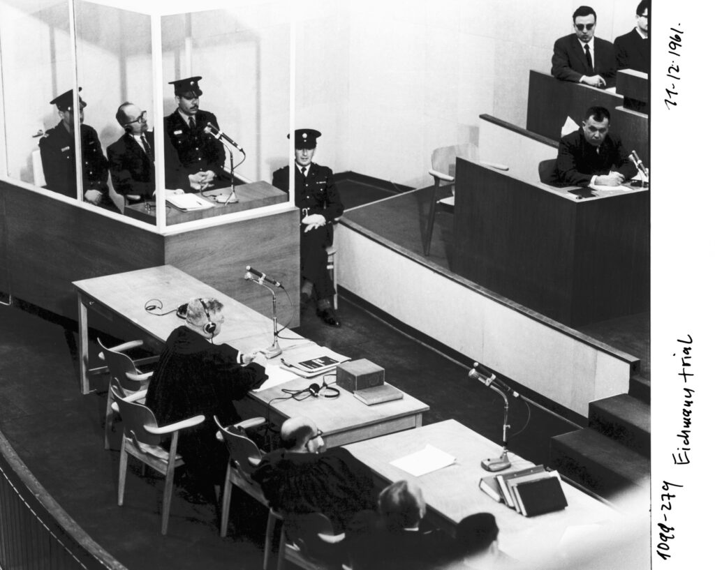 אולם בית המשפט, משפט אייכמן - בראון ורנר