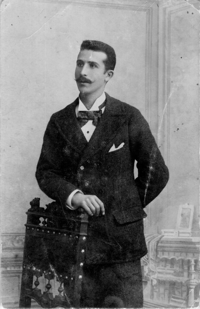 פורטרט עצמי, 1910. 