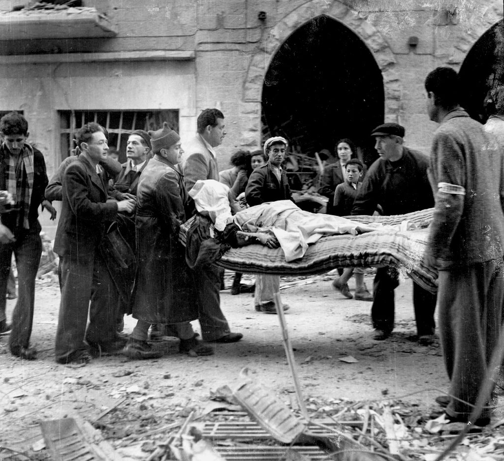 לאחר הפיגוע ברחוב בן יהודה - בראון ורנר