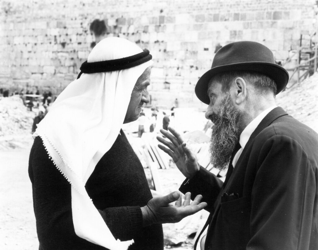 מפגש בין דתי, הכותל המערבי - בראון ורנר