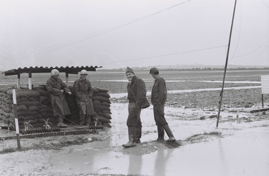 שיטפון בגבול עזה - רביב ברוך