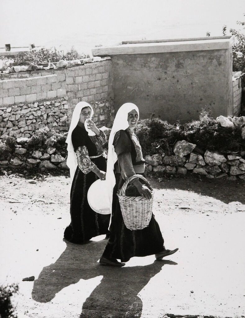 פליטים במחנה הפליטים קלנדיה ליד רמאללה - בריק (ריבקין) אנה