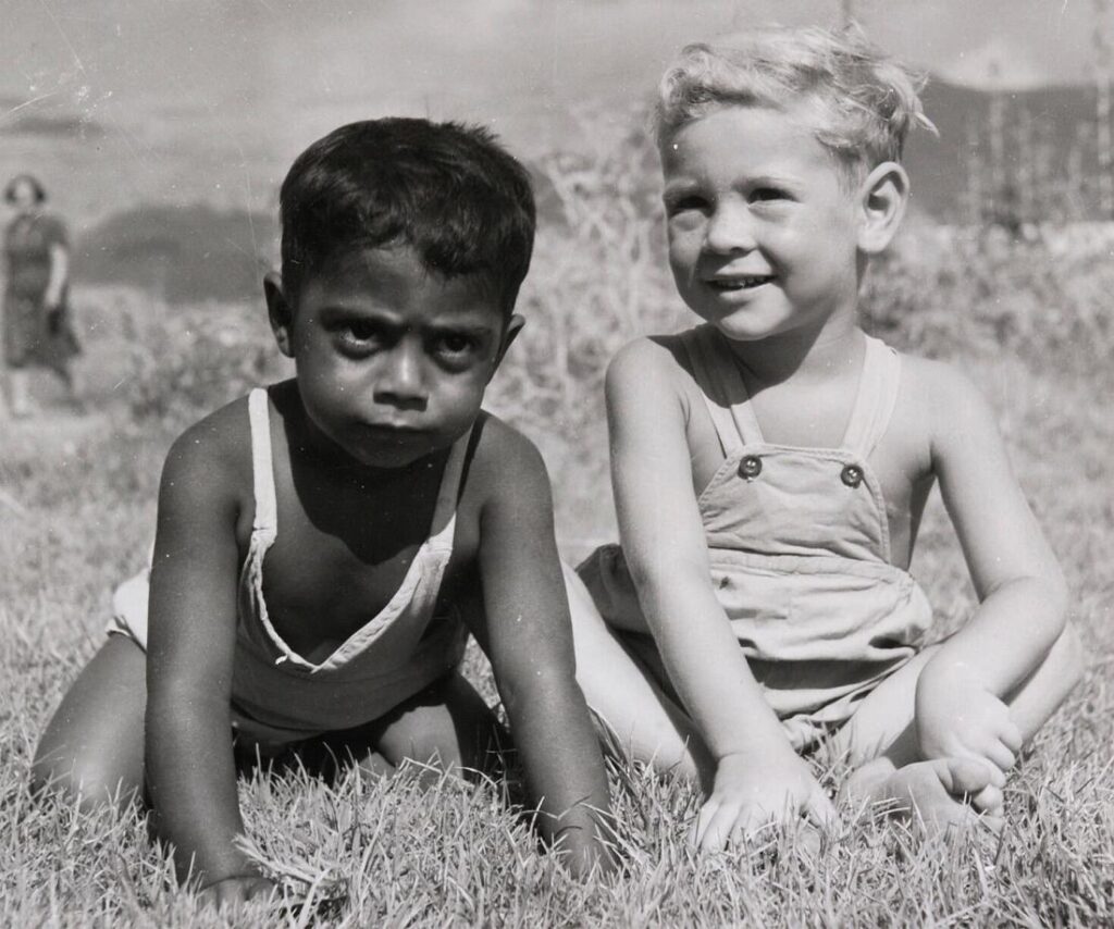 שני ילדים - בריק (ריבקין) אנה