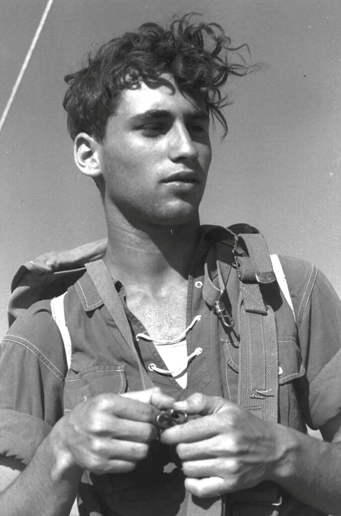 יעקב שבתאי, כנס שומריה בהר הכרמל, 17.7.1948 - צלם לא ידוע